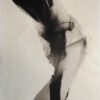 palladium print - abstract image based on iris by Alice Garik