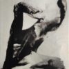 palladium print - abstract image of an iris by Alice Garik